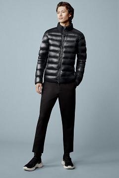 Chamarras Canada Goose Hombre México - Crofton Chaqueta De Plumas Black Label Negros SK5783049